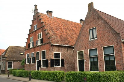 Het schultehuis in Wanneperveen (gebouwd in 1612)